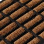 Zerbino Rettangolare 40x60 cm in Gomma e Fibra di Cocco