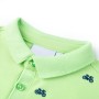 Polo da Bambino Verde Neon 104