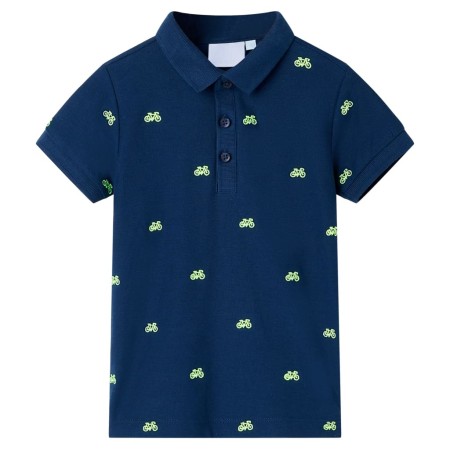 Polo da Bambino Blu Marino 104