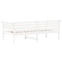 Dormeuse Bianca 90x190 cm in Legno Massello di Pino