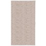 Tappeto Shaggy PAMPLONA a Pelo Lungo Moderno Beige 80x250 cm