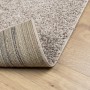 Tappeto Shaggy PAMPLONA a Pelo Lungo Moderno Beige 240x240 cm