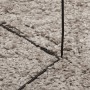 Tappeto Shaggy PAMPLONA a Pelo Lungo Moderno Beige 240x240 cm