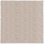 Tappeto Shaggy PAMPLONA a Pelo Lungo Moderno Beige 120x120 cm