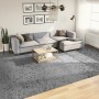 Tappeto Shaggy PAMPLONA a Pelo Lungo Moderno Grigio 300x400 cm