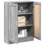 Libreria Grigio Sonoma 82,5x30,5x115 cm in Legno Multistrato