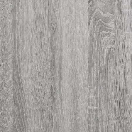 Mensole Parete 4pz Grigio Sonoma 60x10x1,5cm Legno Multistrato