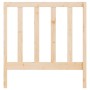 Testiera per Letto 96x4x100 cm in Legno Massello di Pino