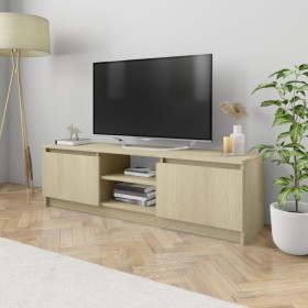 Mobile Porta TV Rovere Sonoma 120x30x35,5 cm Legno Multistrato