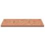 Piano Tavolo 100x60x2,5cm Rettangolare Legno Massello di Faggio