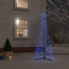 Albero di Natale a Cono Blu 200 LED 70x180 cm