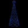 Albero di Natale a Cono Blu 200 LED 70x180 cm