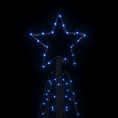 Albero di Natale a Cono Blu 200 LED 70x180 cm