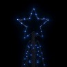 Albero di Natale a Cono Blu 200 LED 70x180 cm