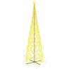 Albero di Natale a Cono Bianco Caldo 3000 LED 230x800 cm