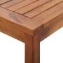 Set Salotto da Giardino 4pz con Cuscini Legno Massello Acacia