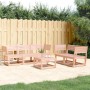 Set Divani da Giardino 5 pz in Legno Massello di Douglas