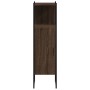 Mobile da Bagno Rovere Marrone 33x33x120,5 cm Legno Multistrato