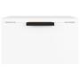 Comodini a Muro 2 pz Bianchi 34x30x20 cm