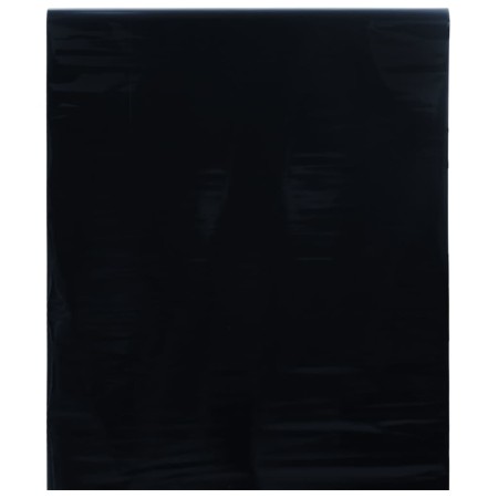 Pellicola Vetri Statica Smerigliata Nera 90x1000 cm PVC