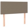 Testiera Tortora 80x5x78/88 cm in Tessuto