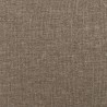 Testiera Tortora 80x5x78/88 cm in Tessuto