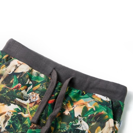 Pantaloncini per Bambini con Coulisse Petrolio Antico 104