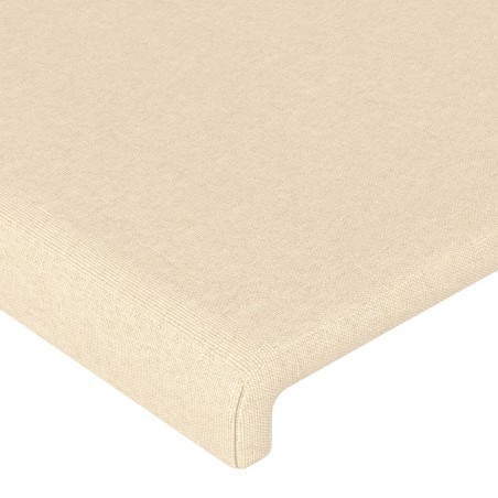 Testiere 2 pz Crema 72x5x78/88 cm in Tessuto