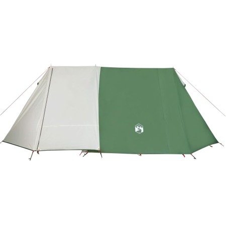 Tenda da Campeggio per 3 Persone Verde Impermeabile