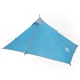 Tenda da Campeggio Tipi per 1 Persona Blu Impermeabile