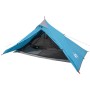 Tenda da Campeggio Tipi per 1 Persona Blu Impermeabile