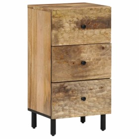 Credenza 40x33x75 cm in Legno Massello di Mango