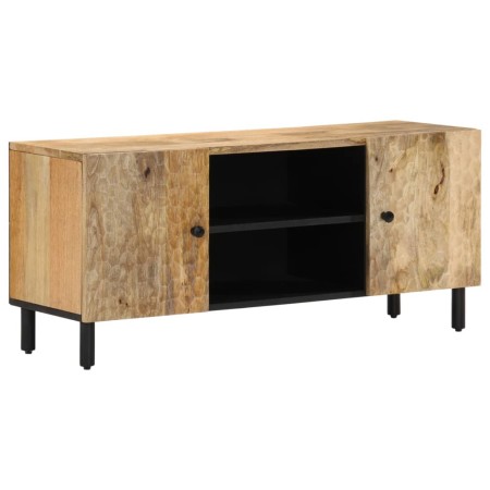 Mobile Porta TV 105x33x46cm in Legno Massello di Mango