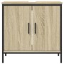 Mobile Lavabo Bagno Rovere Sonoma 60x30x60 cm Legno Multistrato