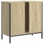 Mobile Lavabo Bagno Rovere Sonoma 60x30x60 cm Legno Multistrato