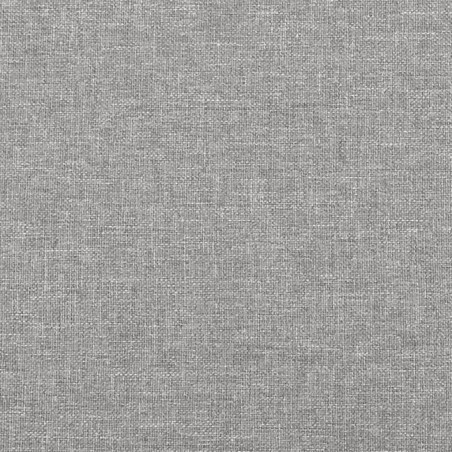 Testiera Grigio Chiaro 90x5x78/88 cm in Tessuto