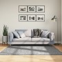 Tappeto Shaggy PAMPLONA a Pelo Lungo Moderno Grigio 160x160 cm