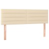 Testiere 2 pz Crema 72x5x78/88 cm in Tessuto