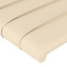 Testiere 2 pz Crema 72x5x78/88 cm in Tessuto