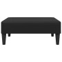 Poggiapiedi Nero 77x55x31 cm in Similpelle