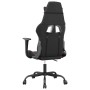 Sedia Gaming Massaggio Nero e Rosso Vino in Similpelle