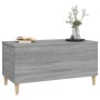 Tavolino Salotto Grigio Sonoma 90x44,5x45 cm Legno Multistrato