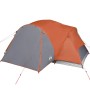 Tenda da Campeggio Crossvent 8 Persone Grigio e Arancione