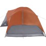 Tenda da Campeggio Crossvent 8 Persone Grigio e Arancione