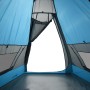 Tenda da Campeggio Tipi per 7 Persone Blu Impermeabile