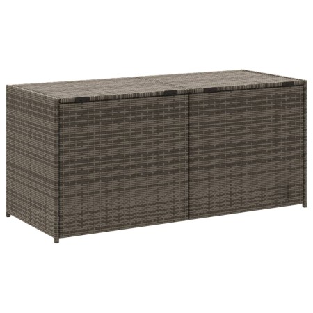 Contenitore da Giardino Grigio 283L in Polyrattan