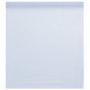 Pellicola Statica Smerigliata Bianco Trasparente 45x500 cm PVC