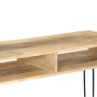 Tavolo Consolle in Legno Massello di Mango 115x35x76 cm