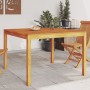 Tavolo da Pranzo da Giardino 110x110x75cm Legno Massello Acacia