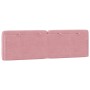 Cuscino Testiera Rosa 160 cm in Velluto